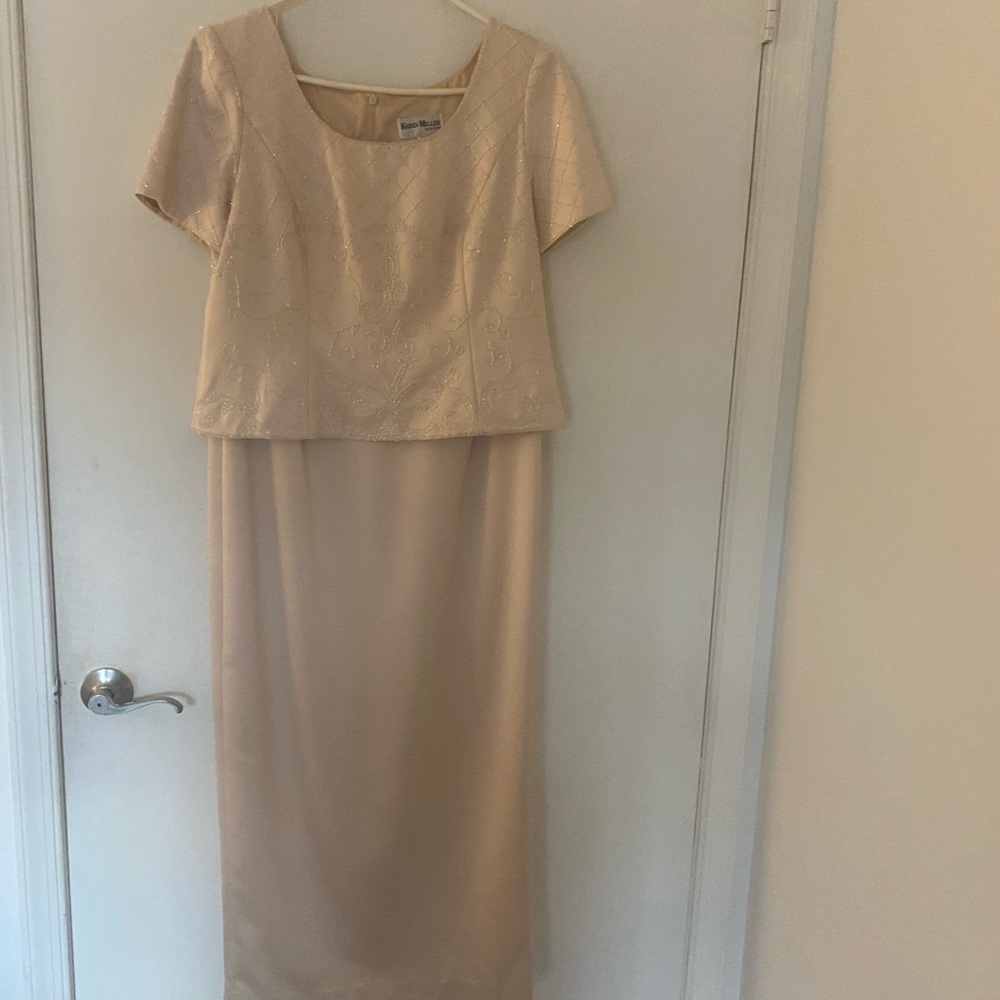 Beaded mother of the bride gown